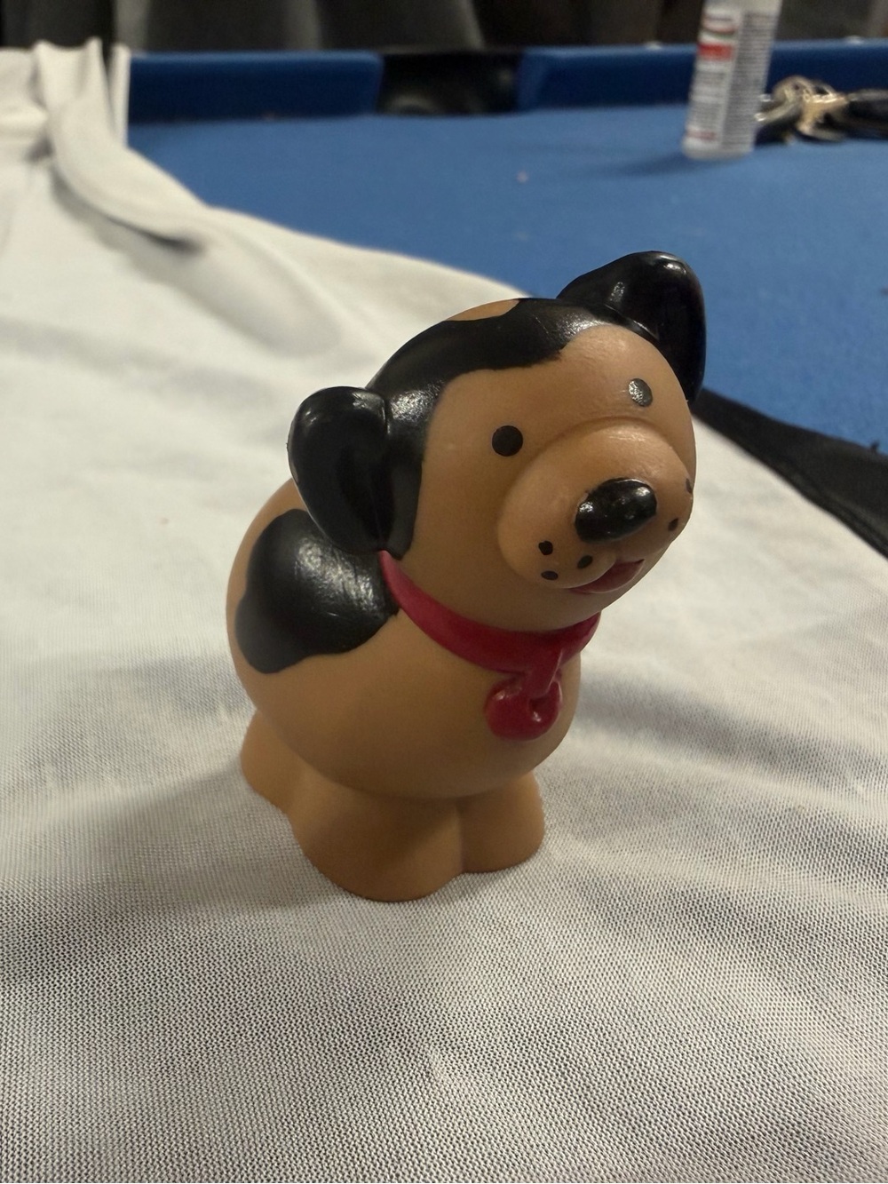 Vtg Little People Brown & Black Puppy Dog 1990s